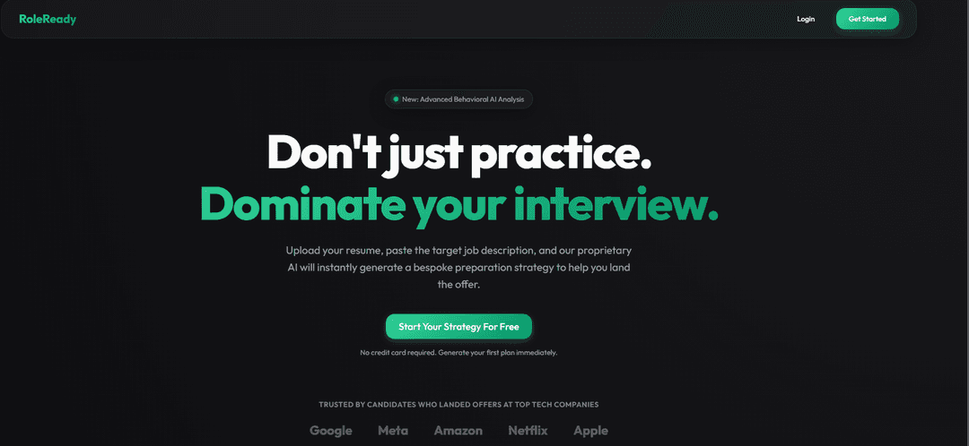 AI Interview Strategy Platform